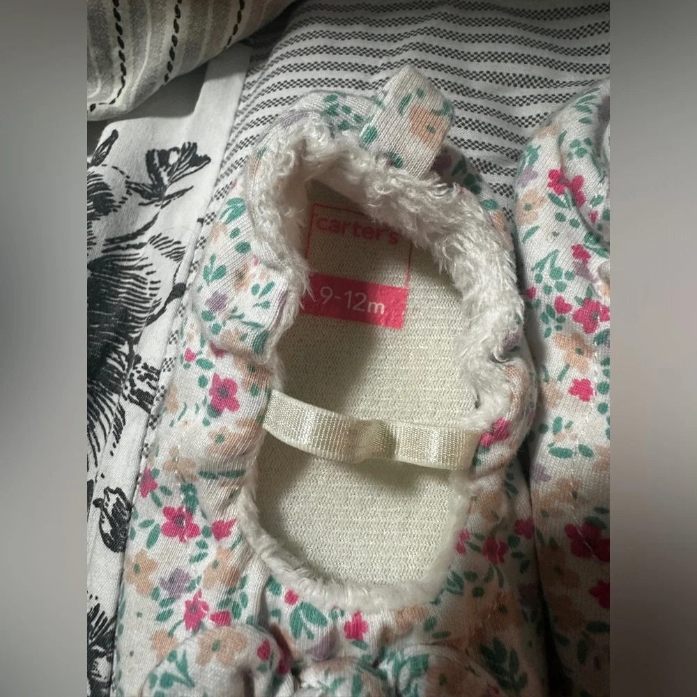 Carter’s Floral Baby Ballet Flats - Picture 2 of 6